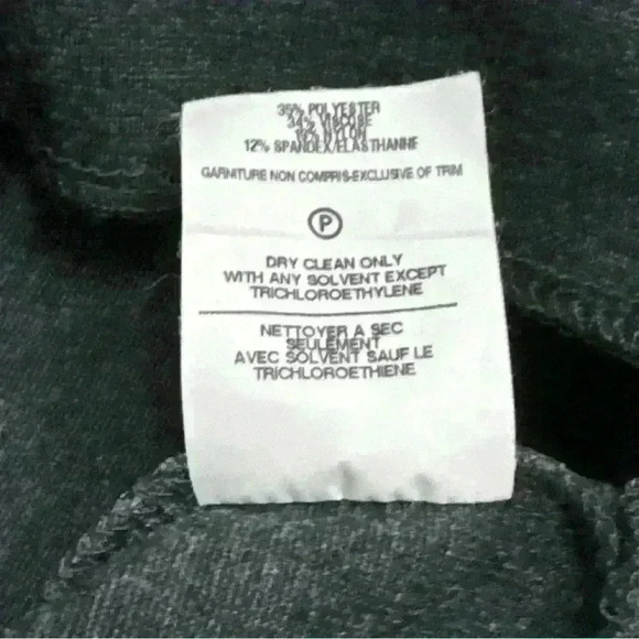 Barney’s New York Co-Op Gray Ruffle Bottom Mini Skirt Size Large - Picture 5 of 9